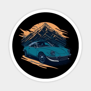 Alpine A110 Classic Car Magnet